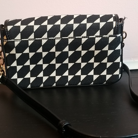 SPARTINA 449 black and white crossbody - Picture 3 of 11